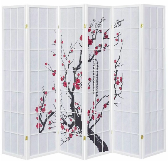 Japanese room dividers, 